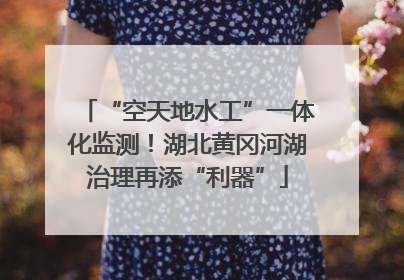 “空天地水工”一体化监测！湖北黄冈河湖治理再添“利器”