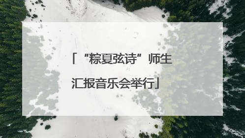 “粽夏弦诗”师生汇报音乐会举行
