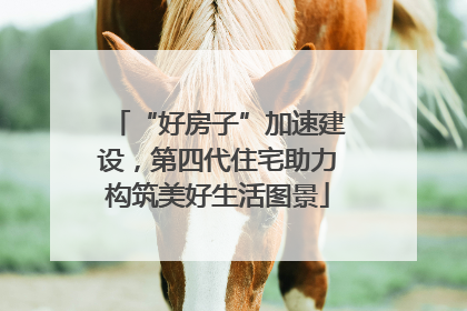 “好房子”加速建设，第四代住宅助力构筑美好生活图景