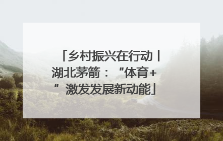 乡村振兴在行动丨湖北茅箭：“体育+”激发发展新动能
