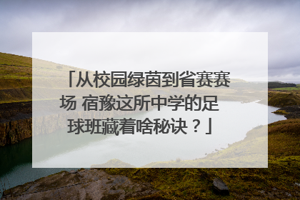 从校园绿茵到省赛赛场 宿豫这所中学的足球班藏着啥秘诀？