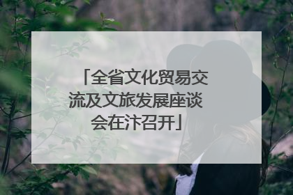 全省文化贸易交流及文旅发展座谈会在汴召开