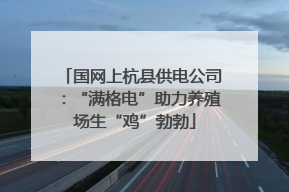 国网上杭县供电公司：“满格电”助力养殖场生“鸡”勃勃