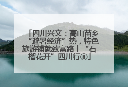 四川兴文：高山苗乡“避暑经济”热，特色旅游铺就致富路丨“石榴花开”四川行⑧