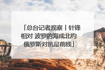 总台记者观察丨针锋相对 波罗的海成北约俄罗斯对抗最前线