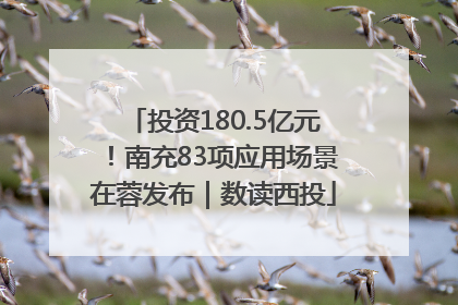 投资180.5亿元！南充83项应用场景在蓉发布｜数读西投
