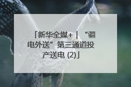 新华全媒+｜“疆电外送”第三通道投产送电 (2)