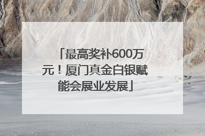最高奖补600万元！厦门真金白银赋能会展业发展