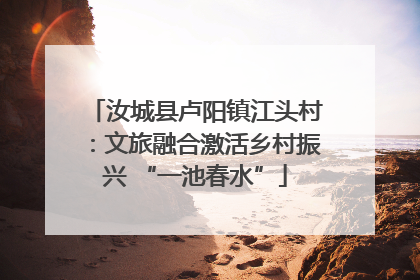 汝城县卢阳镇江头村：文旅融合激活乡村振兴 “一池春水”