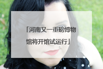 河南又一重磅博物馆将开馆试运行