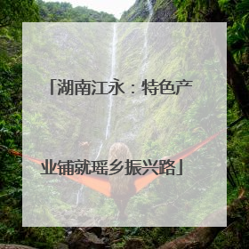 湖南江永：特色产业铺就瑶乡振兴路