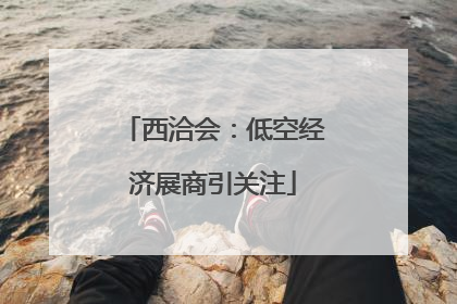 西洽会：低空经济展商引关注