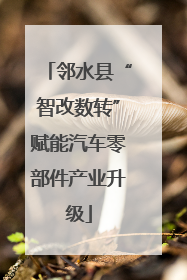 邻水县“智改数转”赋能汽车零部件产业升级