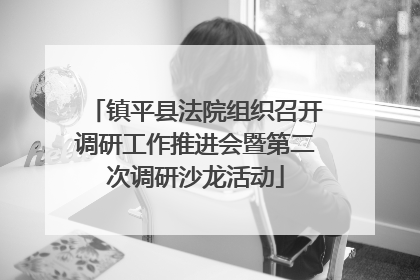 镇平县法院组织召开调研工作推进会暨第二次调研沙龙活动