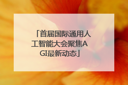 首届国际通用人工智能大会聚焦AGI最新动态