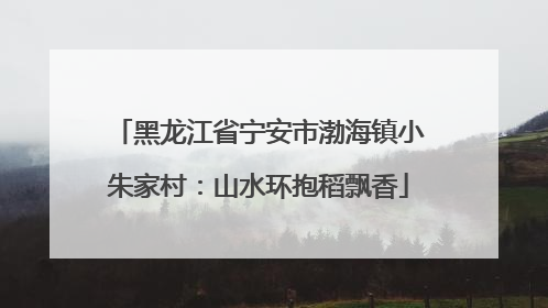 黑龙江省宁安市渤海镇小朱家村：山水环抱稻飘香