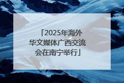 2025年海外华文媒体广西交流会在南宁举行
