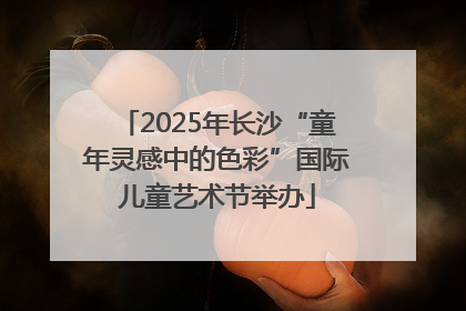 2025年长沙“童年灵感中的色彩”国际儿童艺术节举办