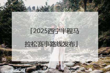2025西宁半程马拉松赛事路线发布